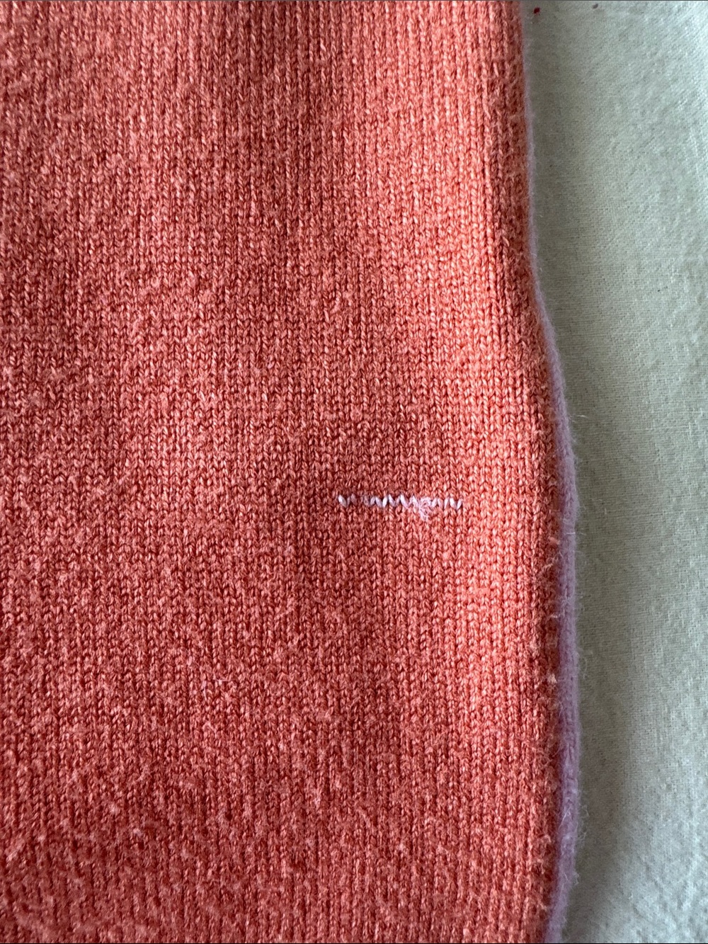 Princess Polly Pink and Rust Colorblock Knit Dress - Picture 4 of 6